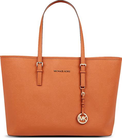 michael kors purse orange|burnt orange Michael Kors purse.